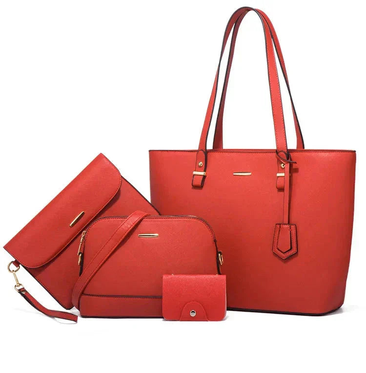 Cavalla | 3-Piece Leather Handbag & Shoulder Bag Set