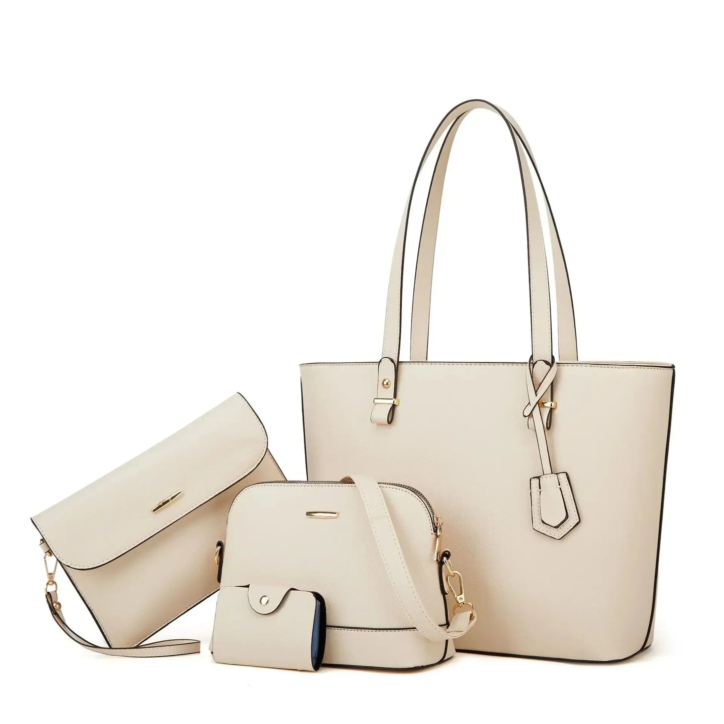 Cavalla | 3-Piece Leather Handbag & Shoulder Bag Set