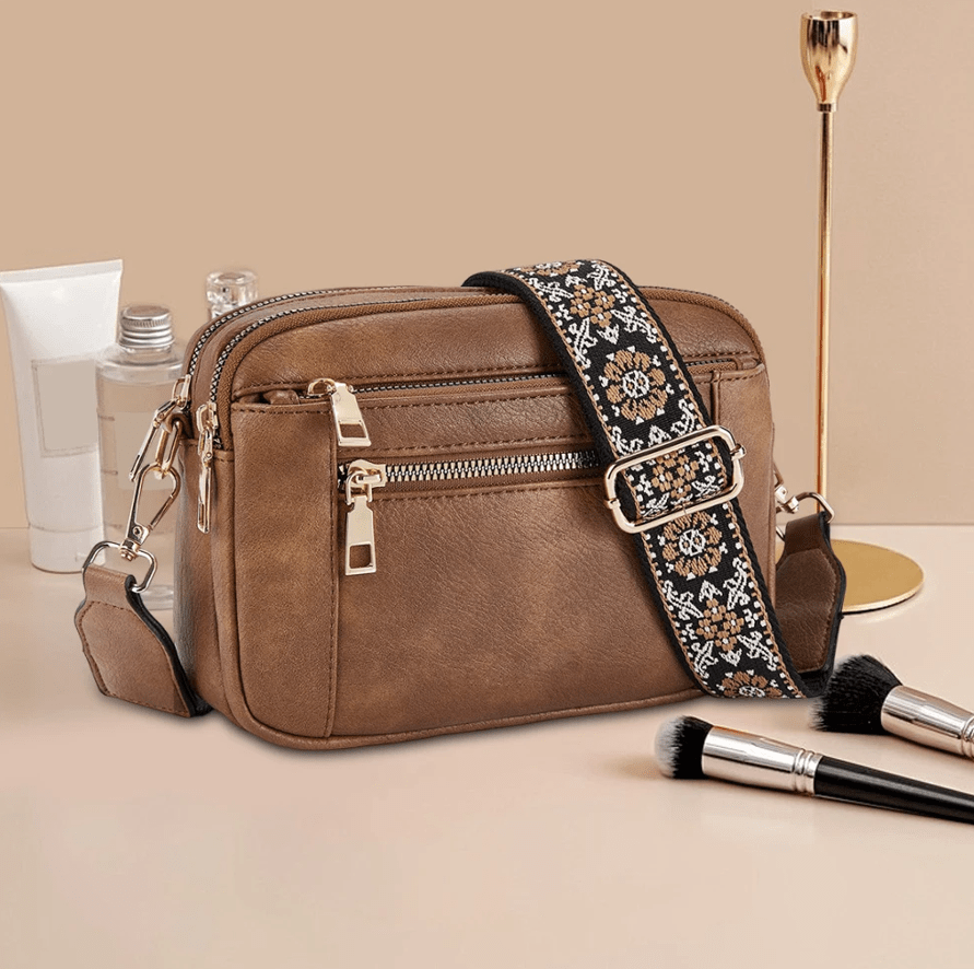 Nylah | Crossbody Bag with Colorful Straps