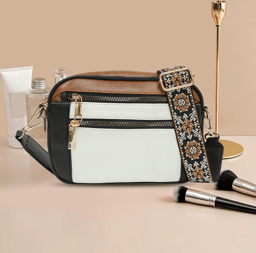 Nylah | Crossbody Bag with Colorful Straps