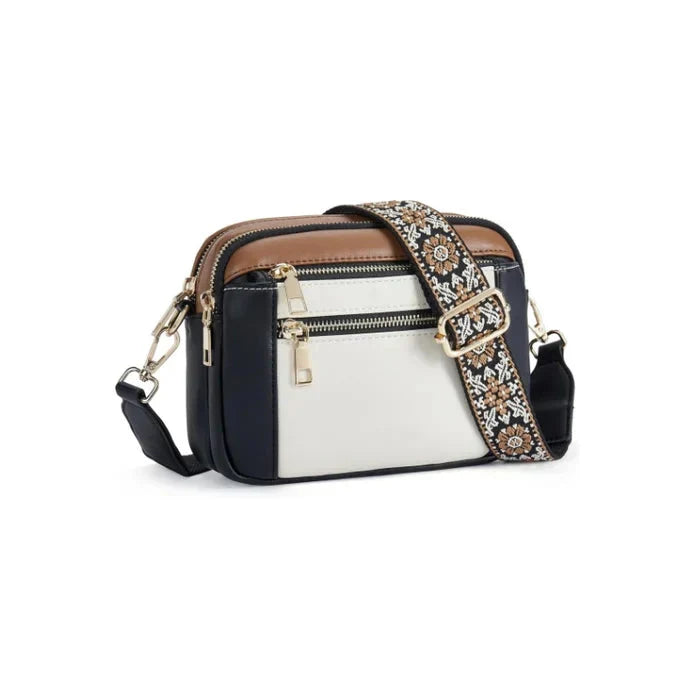 Nylah | Crossbody Bag with Colorful Straps