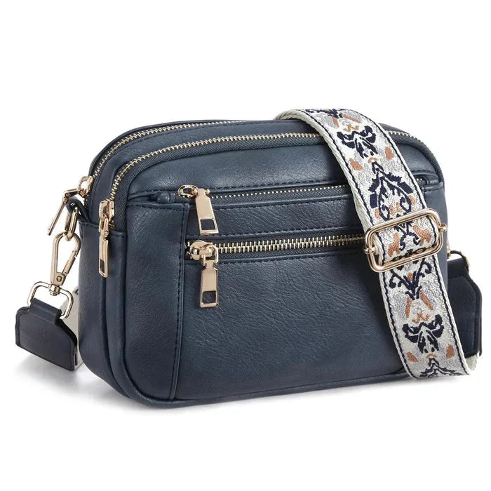Nylah | Crossbody Bag with Colorful Straps