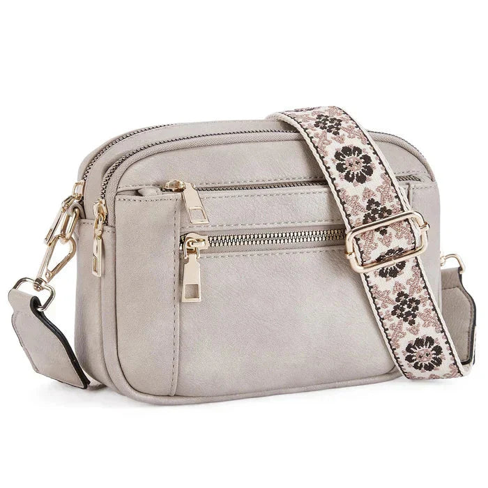 Nylah | Crossbody Bag with Colorful Straps
