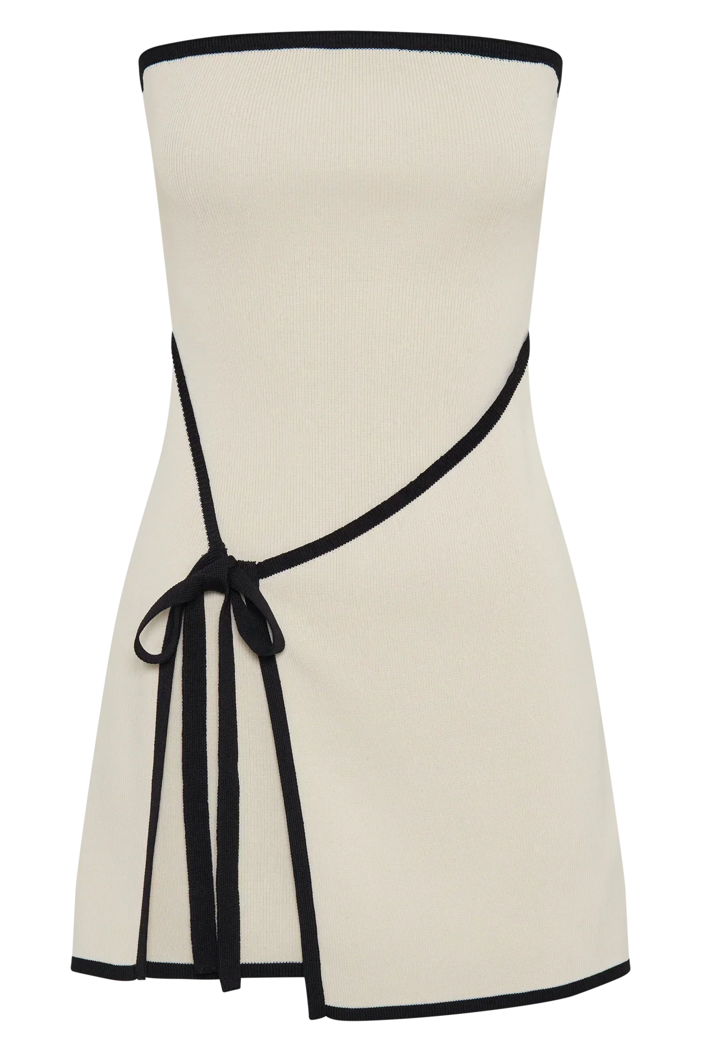 Kalina | Strapless Knit Mini Dress