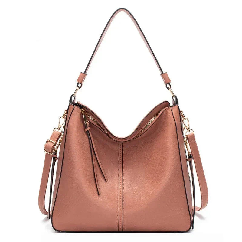 Serena | Soft Leather Hobo Bag