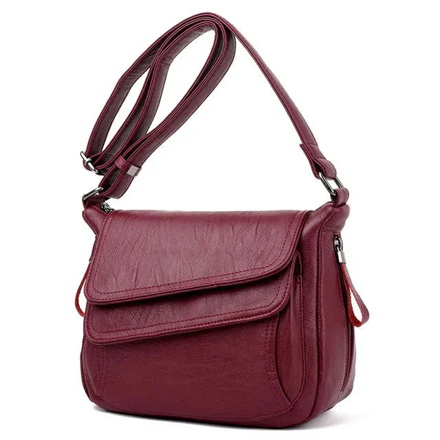 Freya | Elegant Structured Leather Bag
