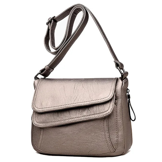 Freya | Elegant Structured Leather Bag