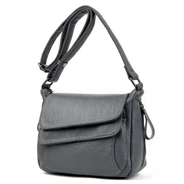 Freya | Elegant Structured Leather Bag