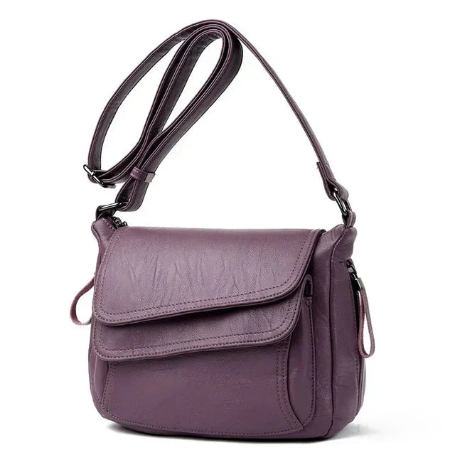 Freya | Elegant Structured Leather Bag