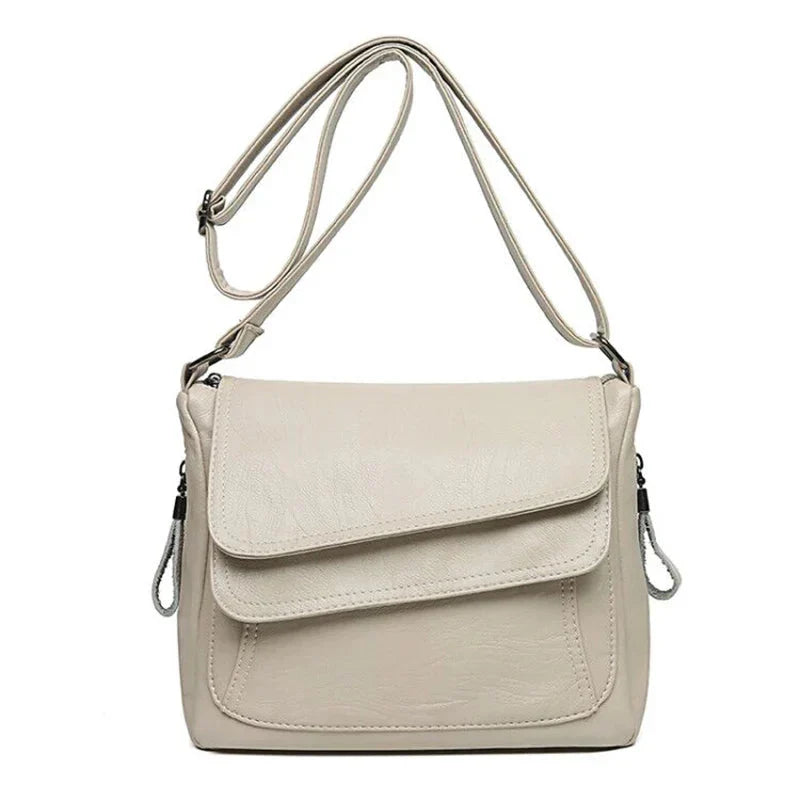 Freya | Elegant Structured Leather Bag