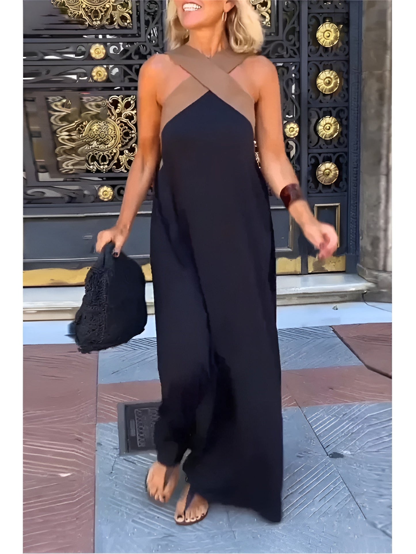 Thalina | Cross-Front Summer Dress