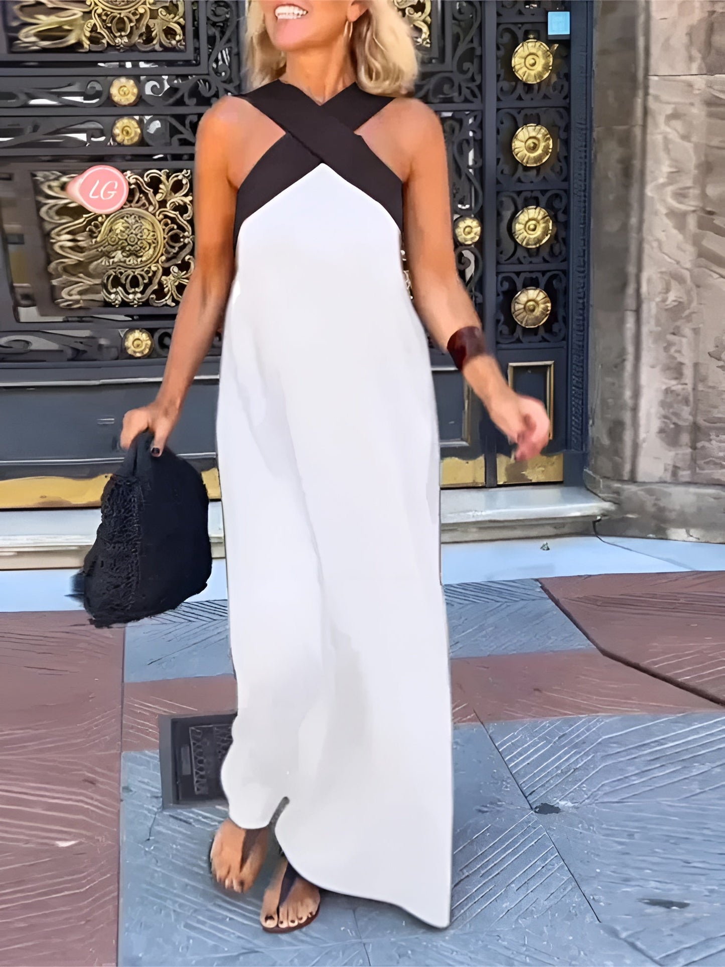 Thalina | Cross-Front Summer Dress