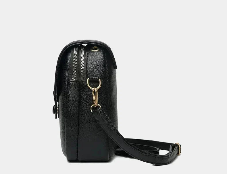 Yenthle | Retro Leather Shoulder Ba