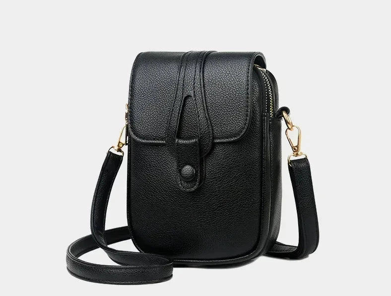 Yenthle | Retro Leather Shoulder Ba