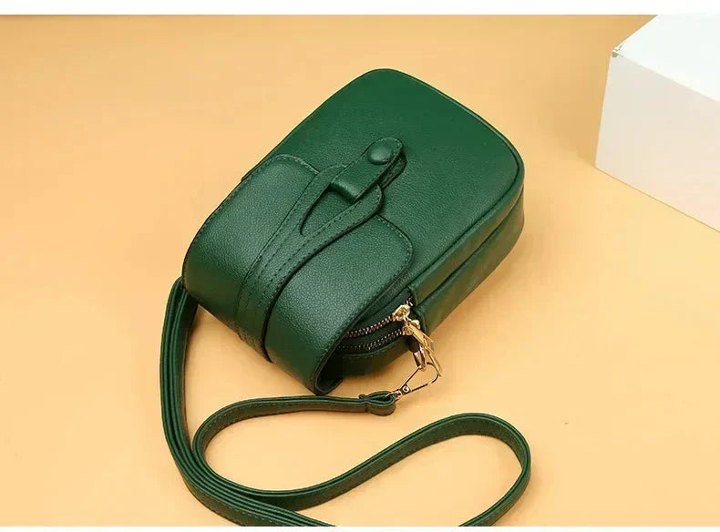 Yenthle | Retro Leather Shoulder Ba