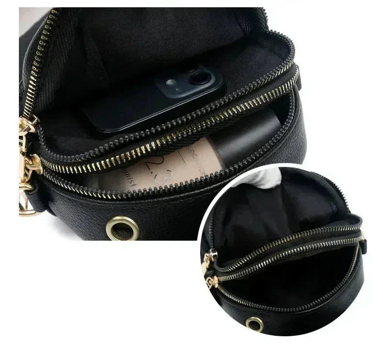 Yenthle | Retro Leather Shoulder Ba