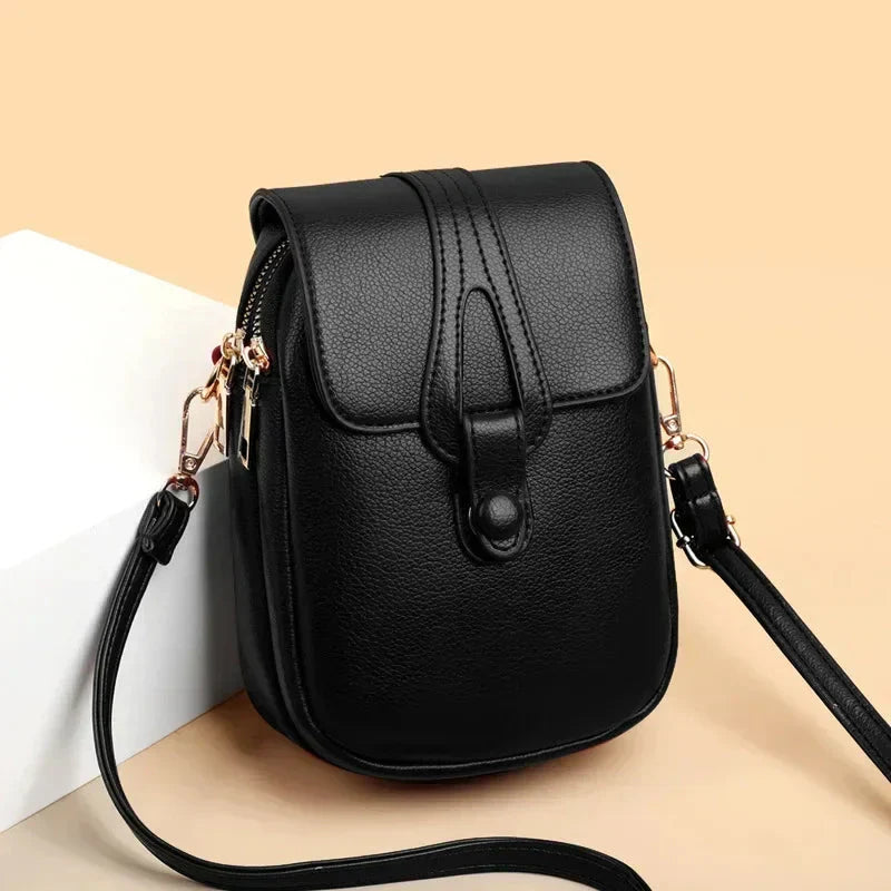 Yenthle | Retro Leather Shoulder Ba