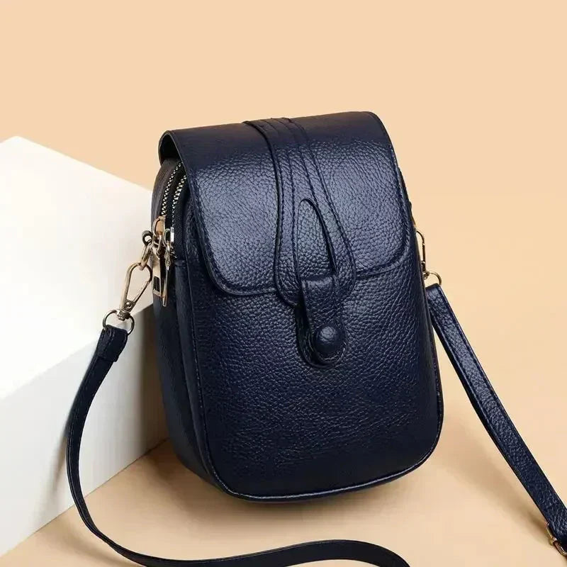 Yenthle | Retro Leather Shoulder Ba