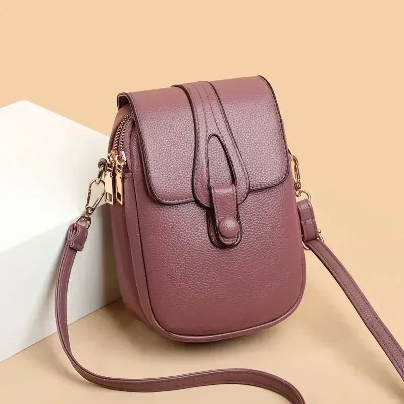 Yenthle | Retro Leather Shoulder Ba