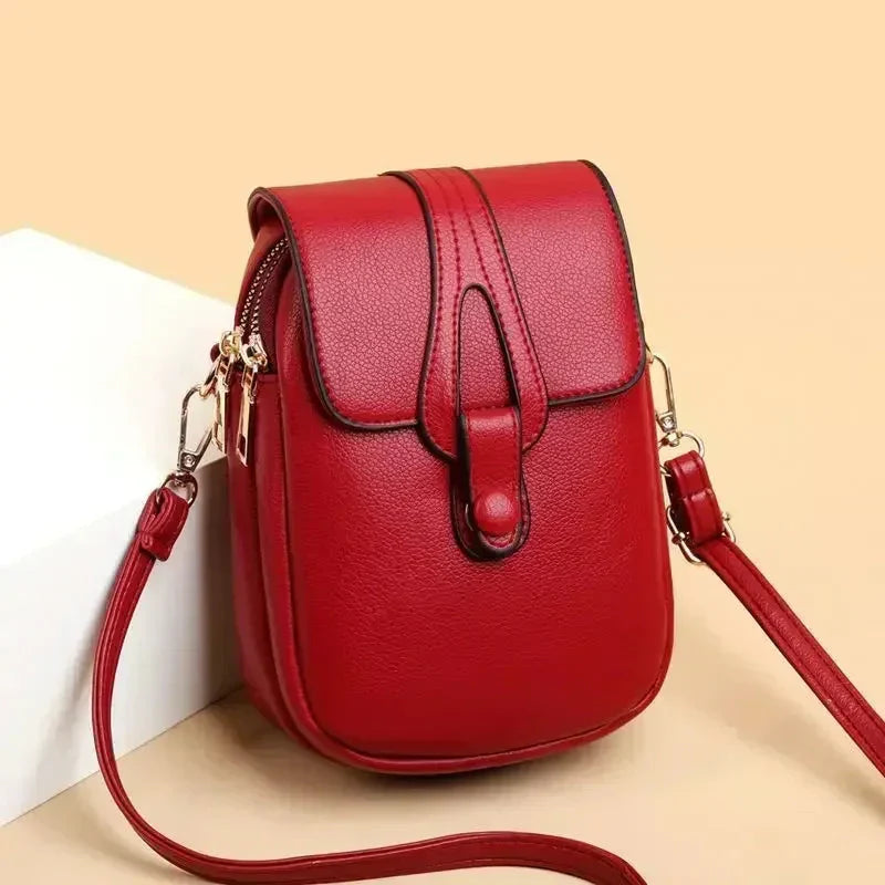 Yenthle | Retro Leather Shoulder Ba