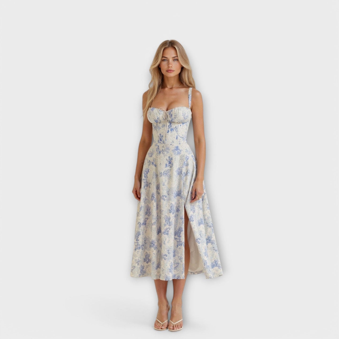 Virella | Midi Corset Dress