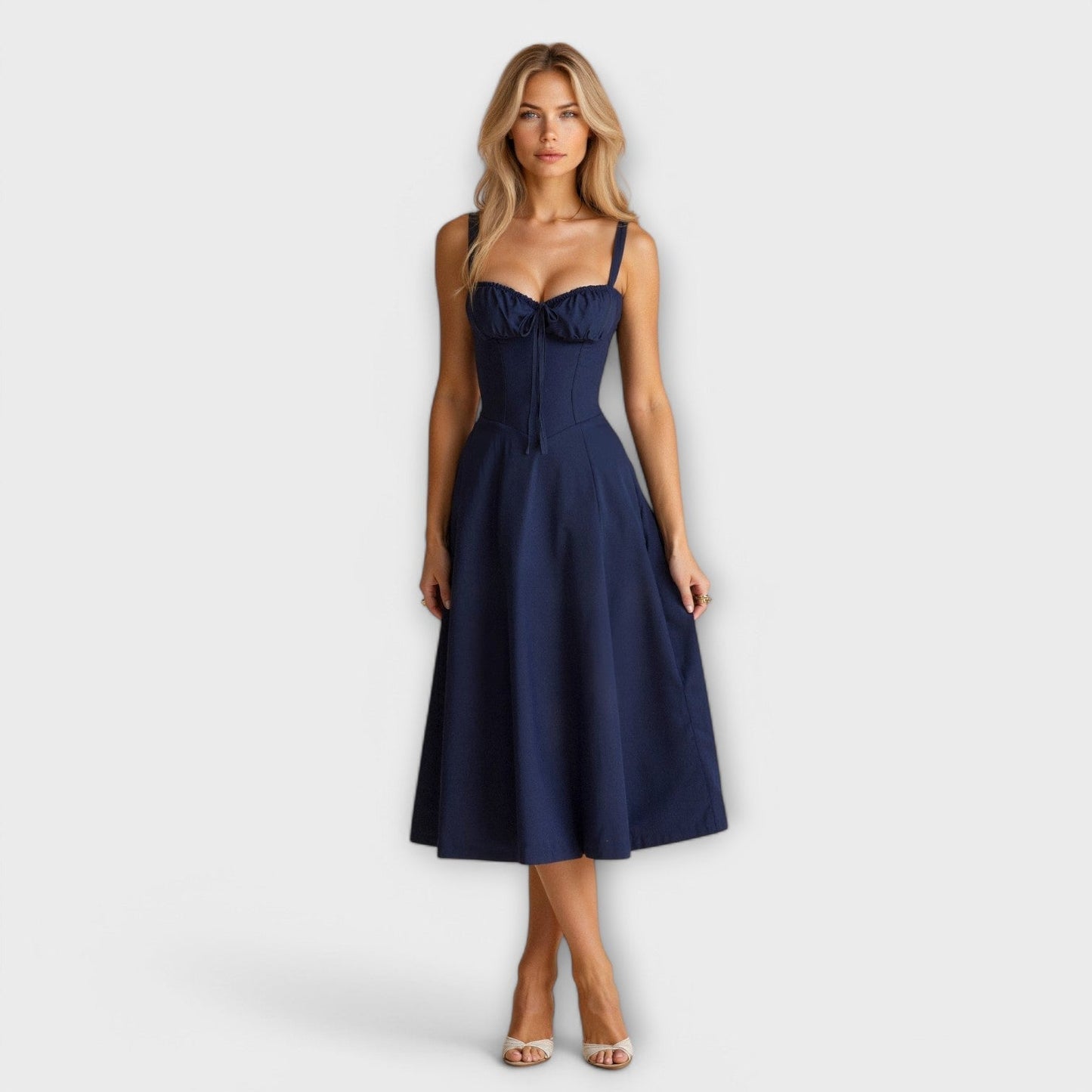 Virella | Midi Corset Dress