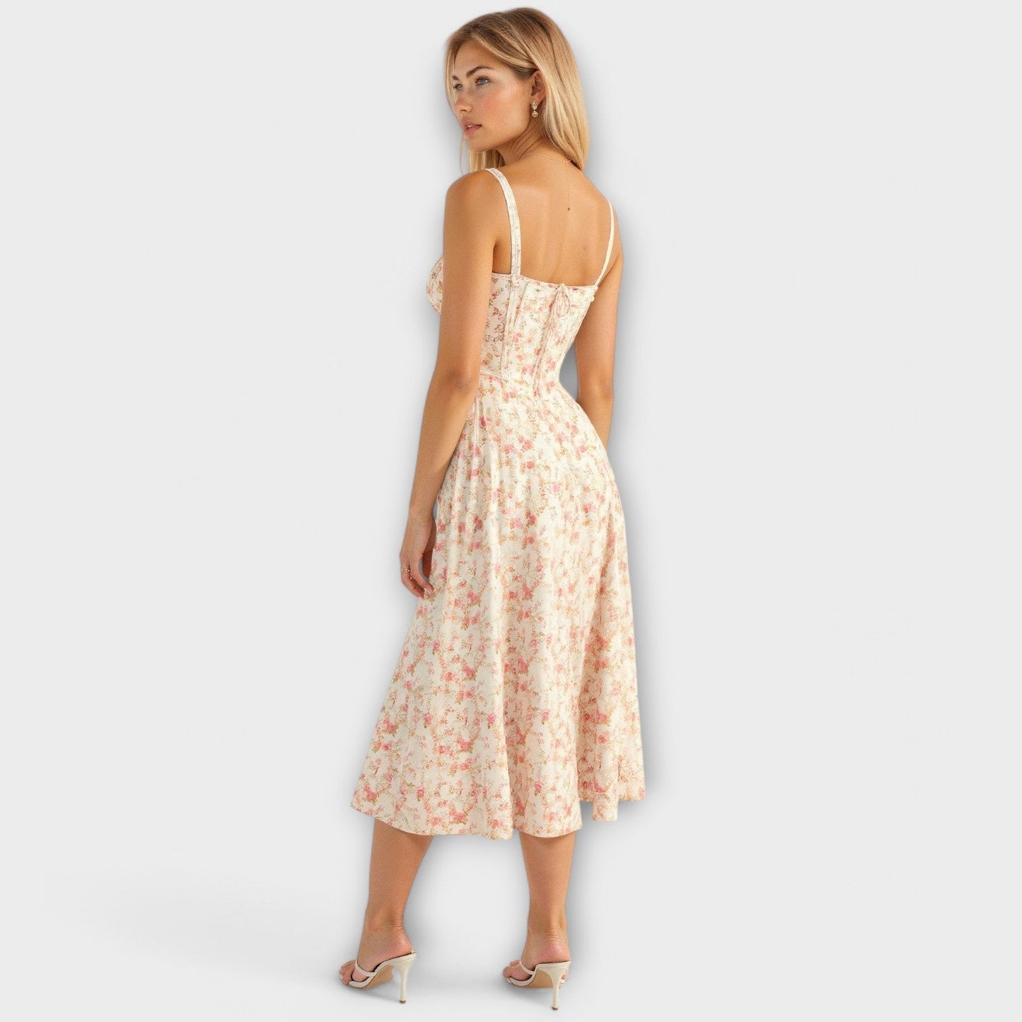 Virella | Midi Corset Dress