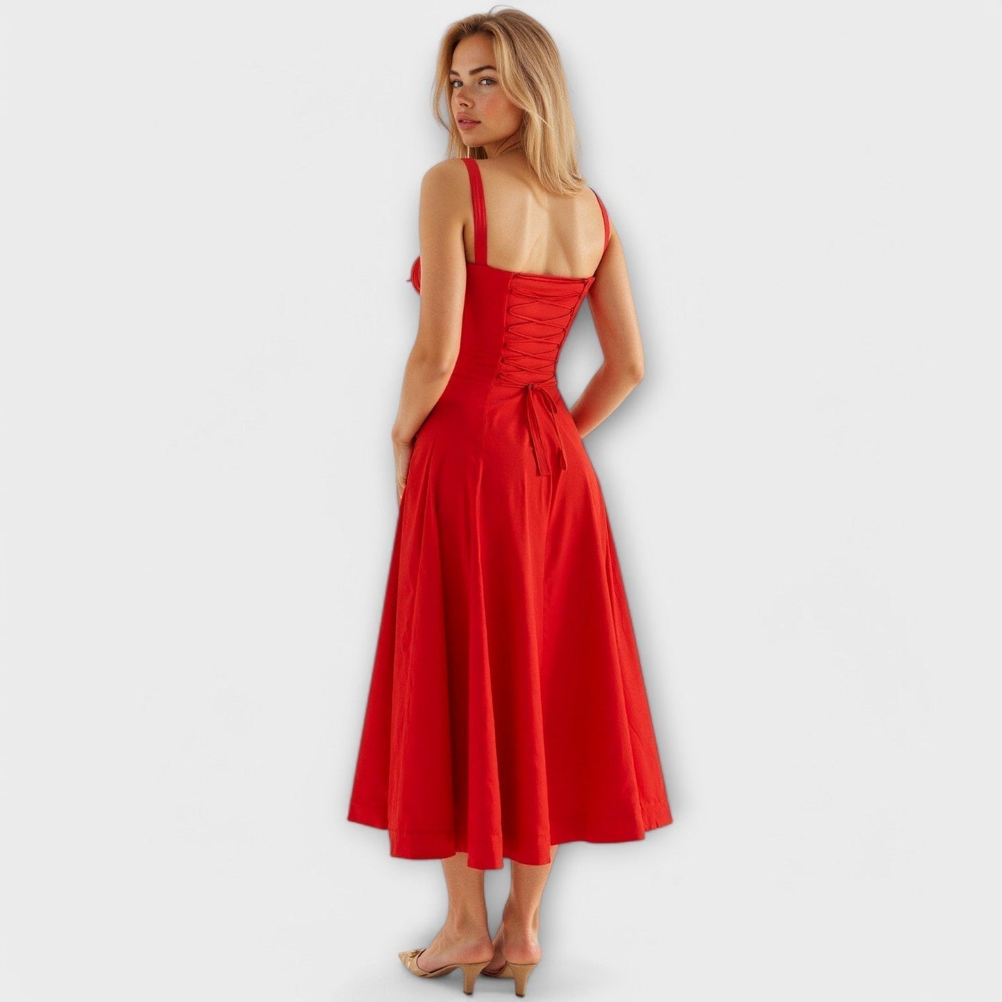 Virella | Midi Corset Dress