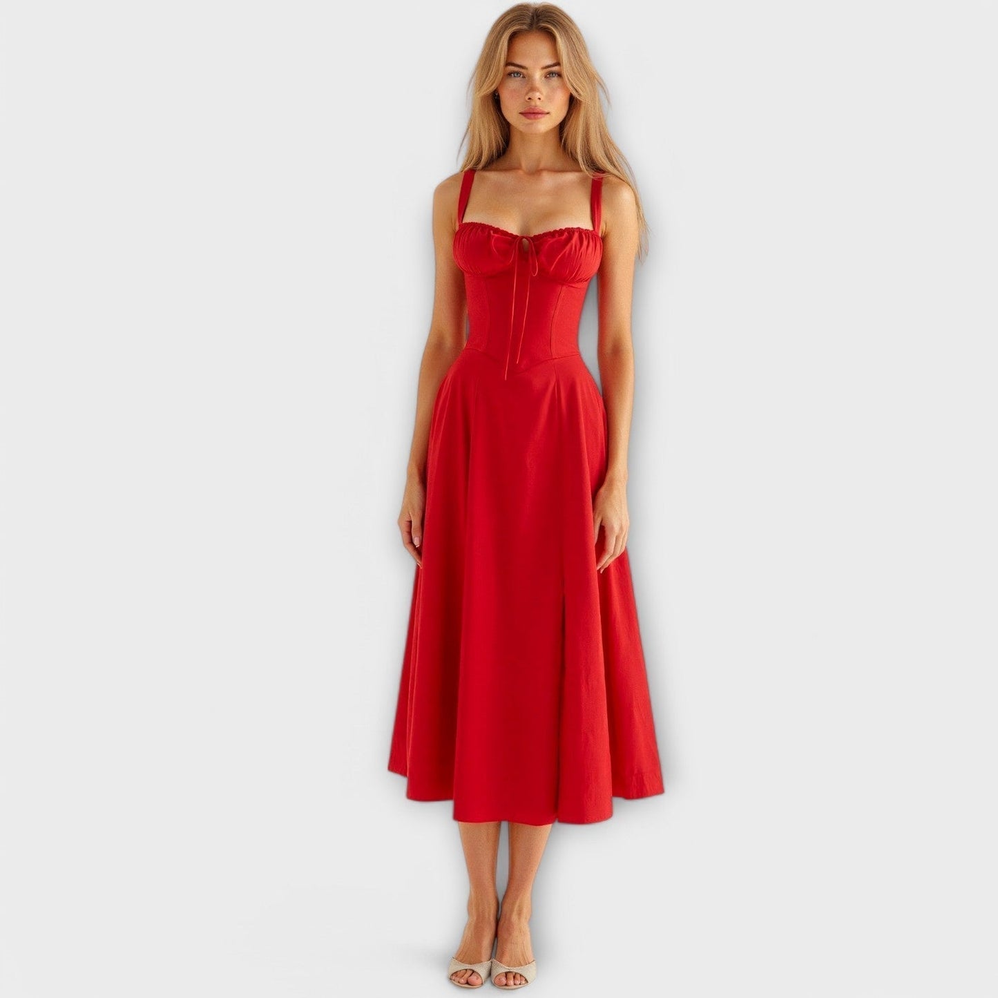 Virella | Midi Corset Dress