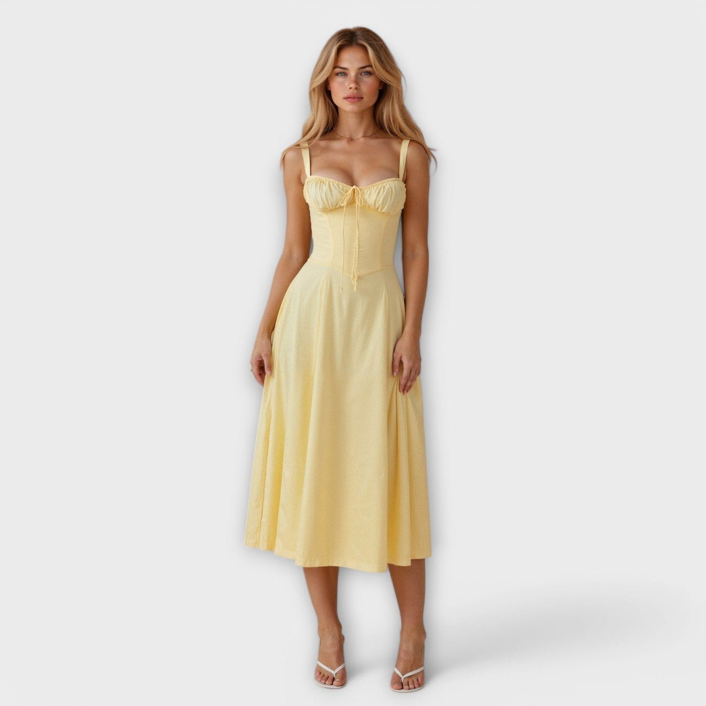 Virella | Midi Corset Dress