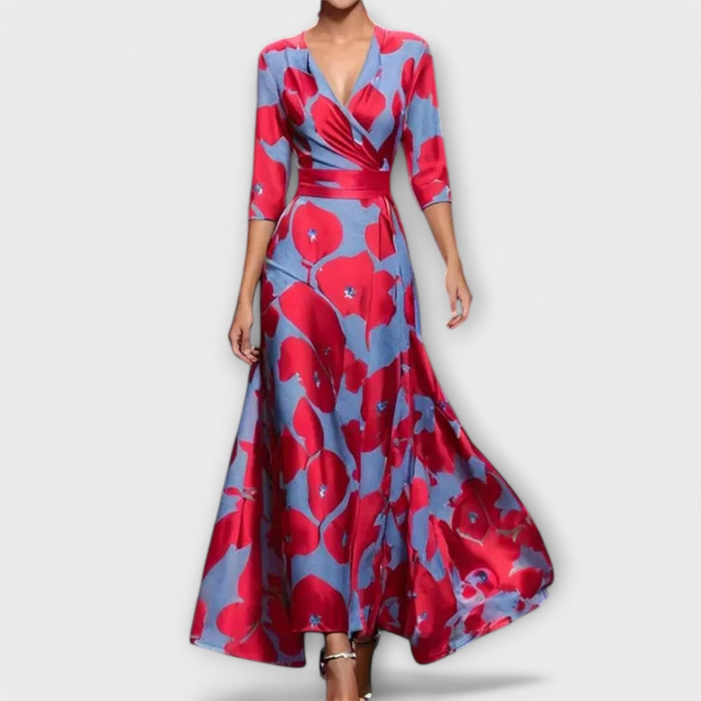 Selvera | Elegant Sleeve Design Dress