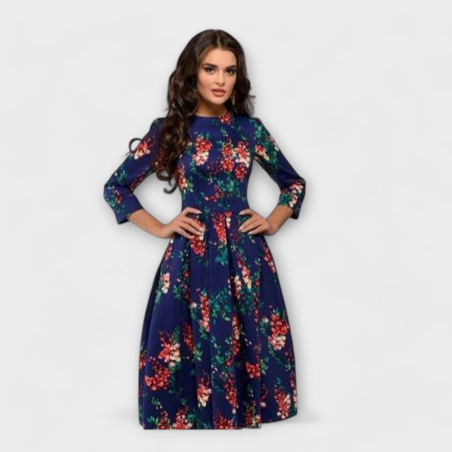 Liora | Elegant Knee-Length Dress