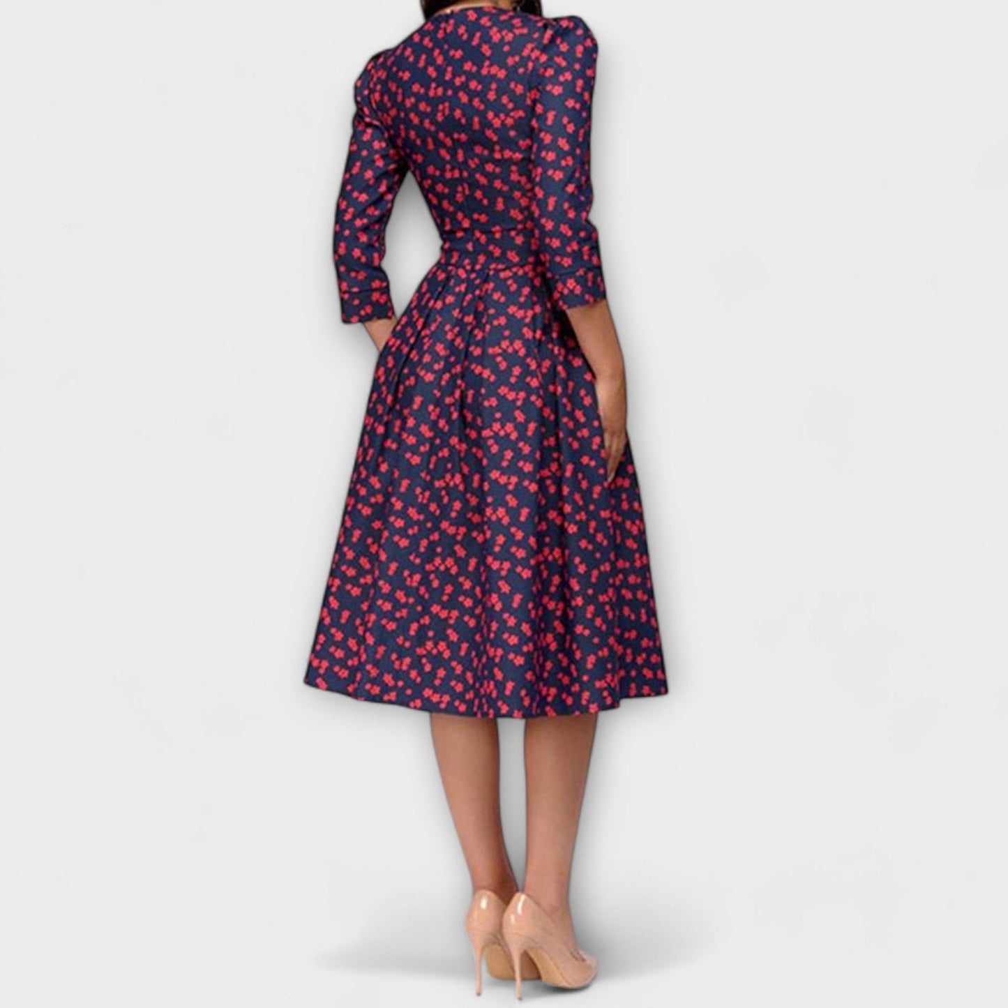 Liora | Elegant Knee-Length Dress