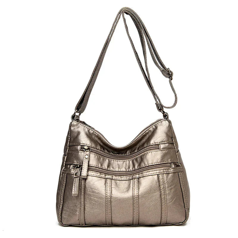 Liora | Soft Leather Crossbody Bag