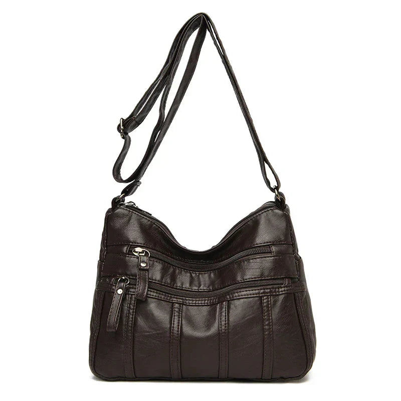 Liora | Soft Leather Crossbody Bag