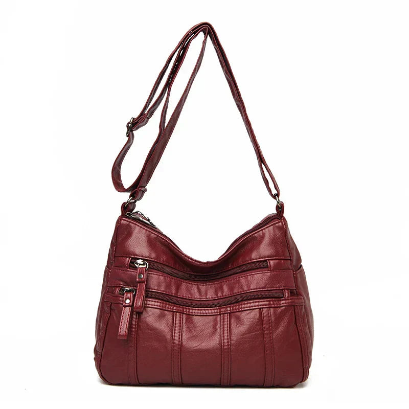 Liora | Soft Leather Crossbody Bag