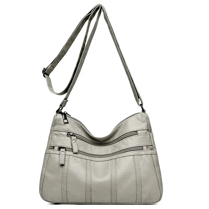 Liora | Soft Leather Crossbody Bag