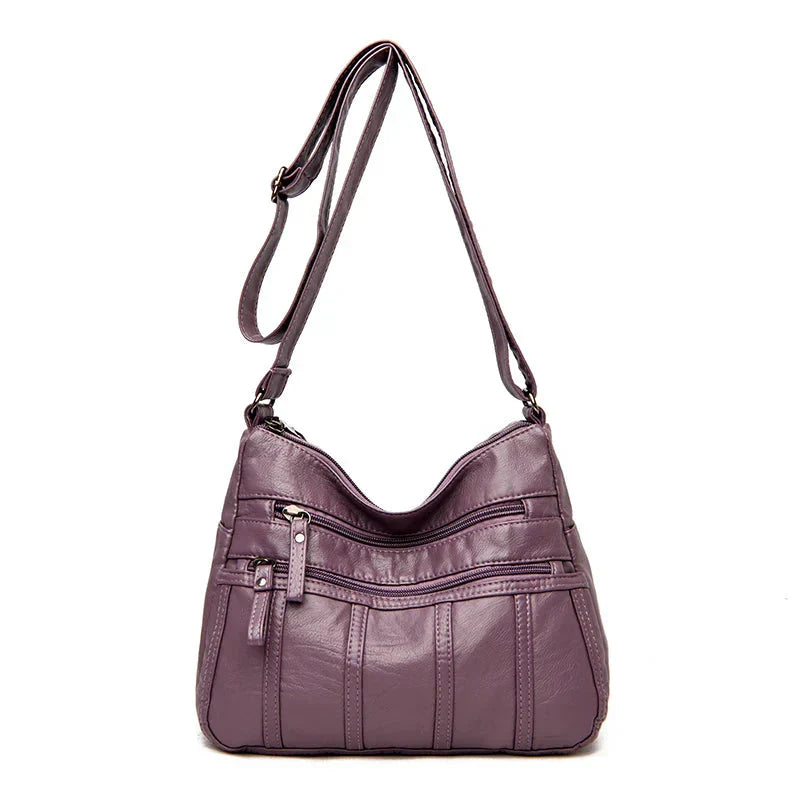 Liora | Soft Leather Crossbody Bag
