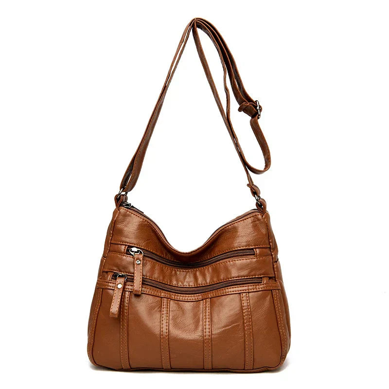 Liora | Soft Leather Crossbody Bag