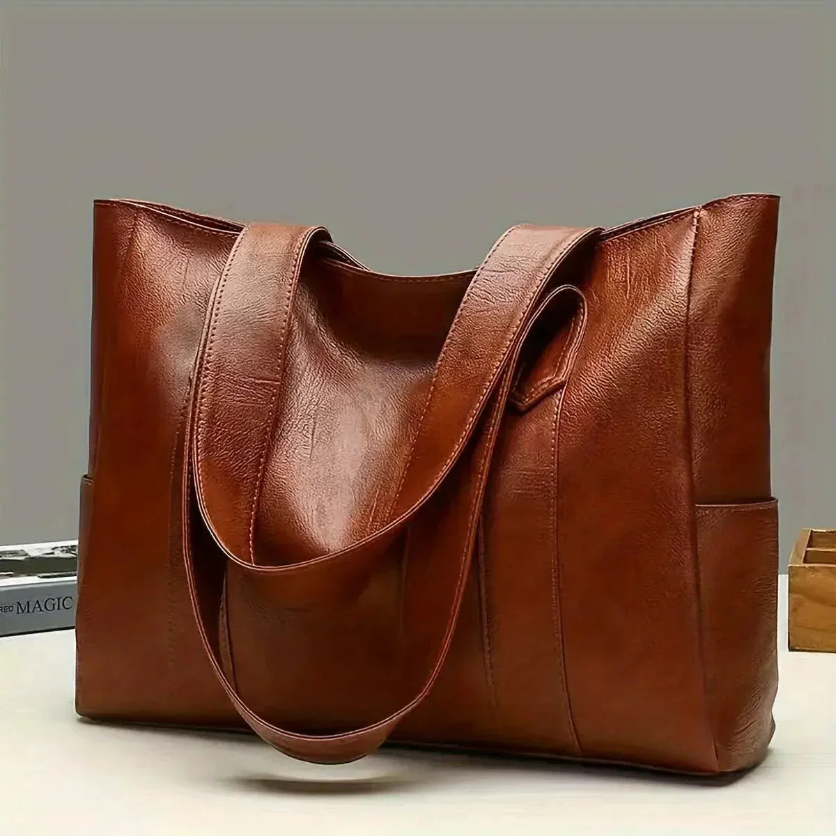 Elara | Genuine Leather Shoulder Bag