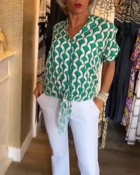 Rivana | Elegant Summer Blouse