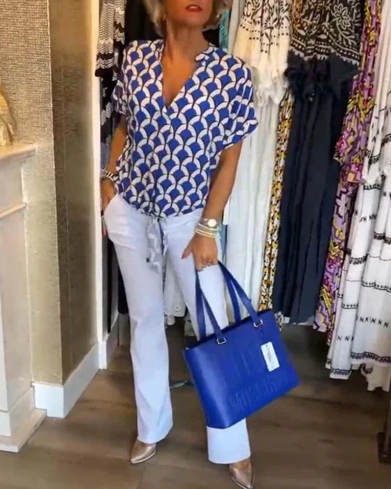 Rivana | Elegant Summer Blouse