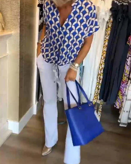Rivana | Elegant Summer Blouse