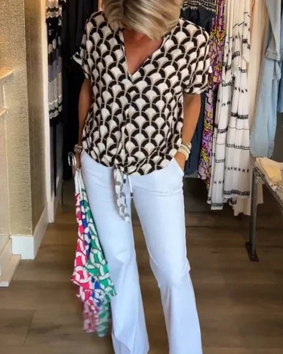 Rivana | Elegant Summer Blouse