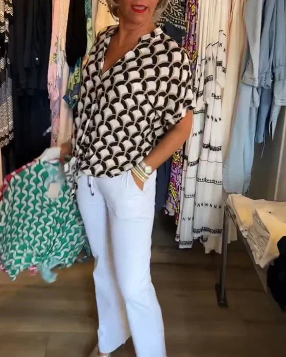 Rivana | Elegant Summer Blouse