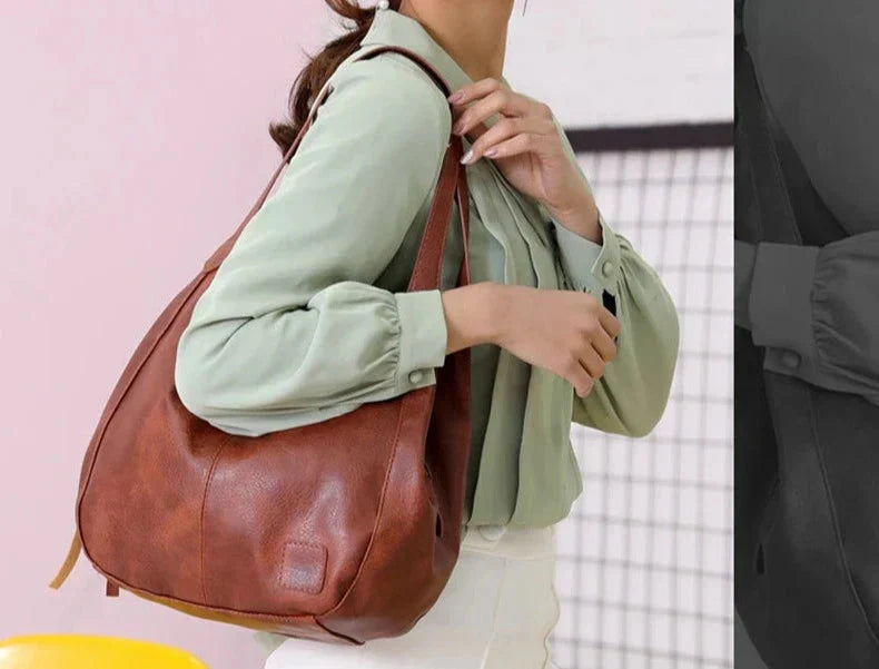 Clara | Vintage Leather Handbag for Women