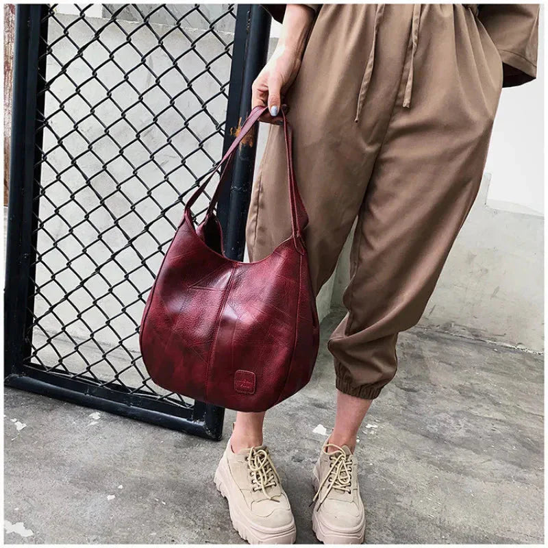 Clara | Vintage Leather Handbag for Women
