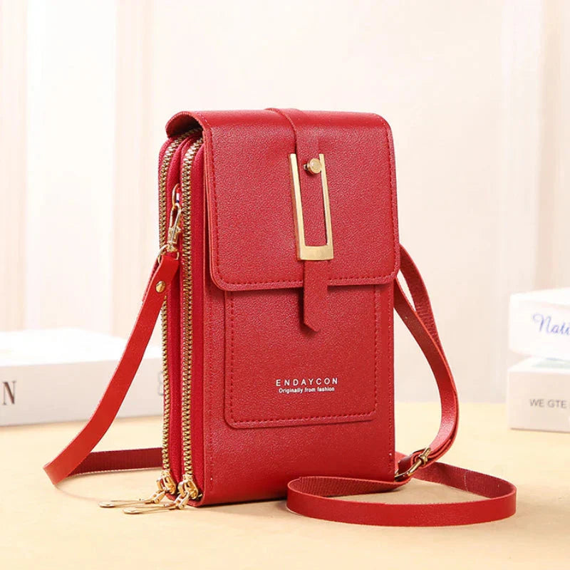 Talia | Leather Mini Handbag for Mobile Phone