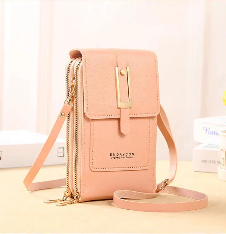Talia | Leather Mini Handbag for Mobile Phone