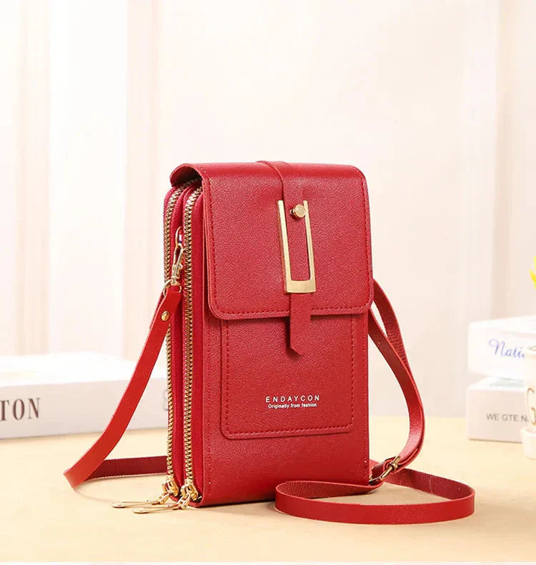 Talia | Leather Mini Handbag for Mobile Phone